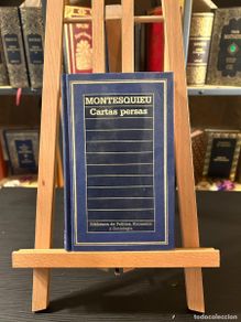 books: CARTAS PERSAS. MONTESQUIEU. BIBLIOTECA POLÍTICA. TAPA DURA. ORBIS